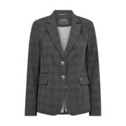 Moderne Kimisharkskin Blazer med Twist