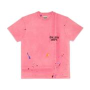 Vintage Logo Paint-Splattered T-Shirt