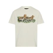 Cheetah Logo Tee 'Alabaster'