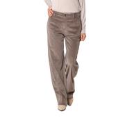 Velour Corduroy Straight Fit Chino Bukser