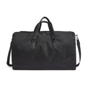 Sort Cordura Duffle Taske med Logo