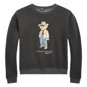 Polo Bear Fleece Crewneck Sweater