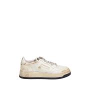 Hvid Vintage Lav Sneaker