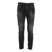 Slim Fit Grå Jeans AW24