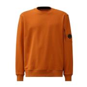 Linse Detalje Brun Sweatshirt