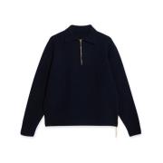 Uld Zippered Sweatshirt