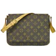 Pre-owned Canvas louis-vuitton-tasker