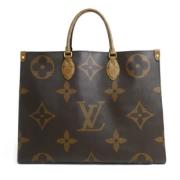 Pre-owned Canvas louis-vuitton-tasker