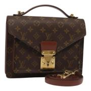 Pre-owned Canvas louis-vuitton-tasker