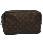 Pre-owned Canvas louis-vuitton-tasker