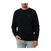 Herre Crew Neck Sweatshirt i Mørkeblå