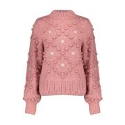 Blomstret Dot Pullover Sweater