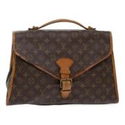 Pre-owned Canvas louis-vuitton-tasker