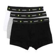 Ensfarvet Boxershorts 3-Pak