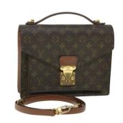 Pre-owned Canvas louis-vuitton-tasker