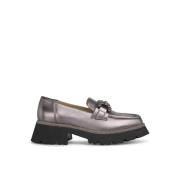 Platform loafer med rhinsten