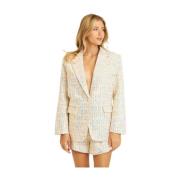 Paillet check blazer