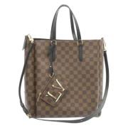 Pre-owned Canvas louis-vuitton-tasker