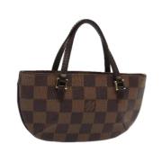 Pre-owned Canvas louis-vuitton-tasker