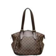 Pre-owned Canvas louis-vuitton-tasker