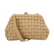 Beige Skuldertaske Stilfuldt Model