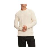 Elegant Ivory Sweater til Mænd