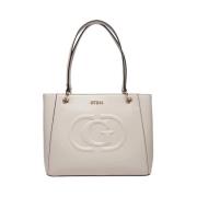 Elegant Cream Shopper Taske