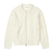 Offwhite Cable Strik Cardigan