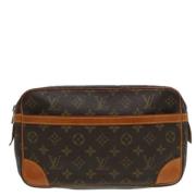 Pre-owned Canvas louis-vuitton-tasker