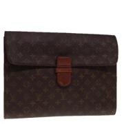 Pre-owned Canvas louis-vuitton-tasker