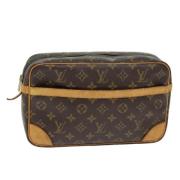 Pre-owned Canvas louis-vuitton-tasker