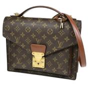 Pre-owned Canvas louis-vuitton-tasker