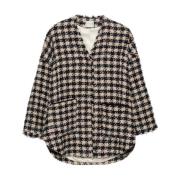 Luksus Tweed Blouson Jakke