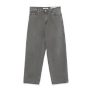 Løstsiddende Aluminium Tint Jeans