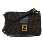 Pre-owned Canvas fendi-tasker