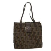 Pre-owned Canvas fendi-tasker