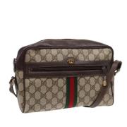 Pre-owned Canvas gucci-tasker