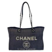 Pre-owned Canvas chanel-tasker