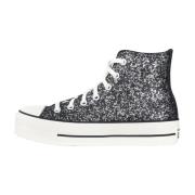 Glitter High Top Sneakers