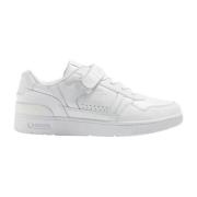 Velcro Læder Sneakers T Clips Trainers