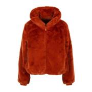 Orange Puffer Jacket