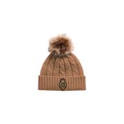 Dame Pom Pom Beanie i Polyester