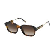 Brun Acetat Dame Solbrille