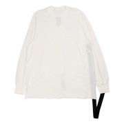 Oversized Bomuld Jersey Langærmet Top