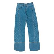 Buede Denim Måne Laser Jeans