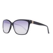 Sort Acetat Dame Solbrille