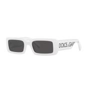 White/Dark Grey Sunglasses DG 6188