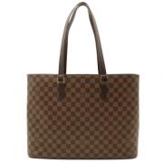 Pre-owned Canvas louis-vuitton-tasker