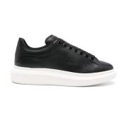 Sorte Oversized Sneakers med Omvendt Kranium