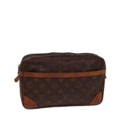 Pre-owned Canvas louis-vuitton-tasker